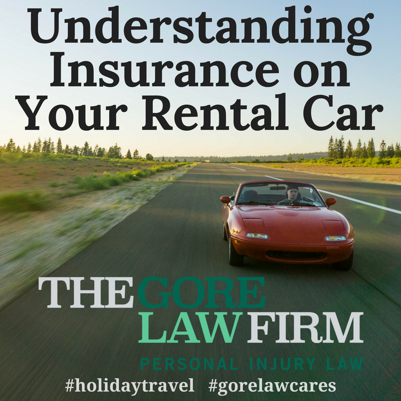 poster about understanding insurance in rental cars