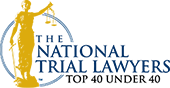 la insignia de National Trial Lawyer