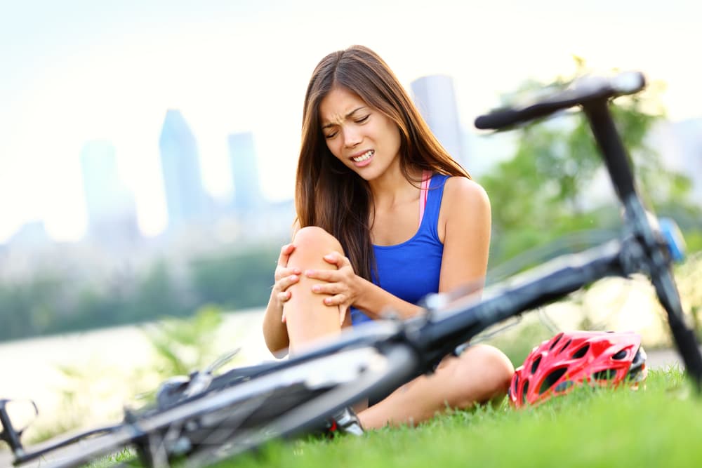 Suffering Road Rash in a Bicycle Accident